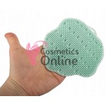 Accesoriu din silicon pentru baie stil manusa - VK 01813 Piersica